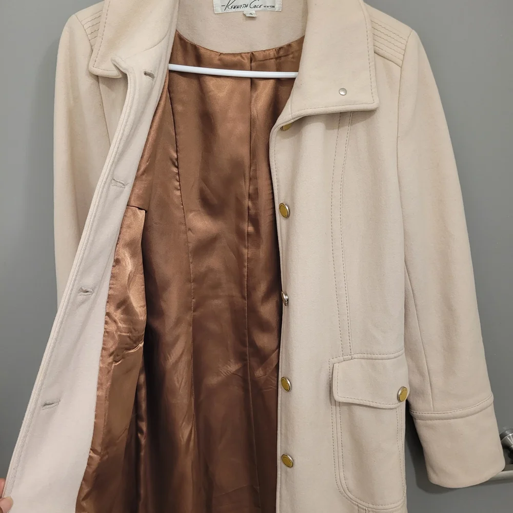 Kenneth Cole Wool Coat - Picture 1 of 5
